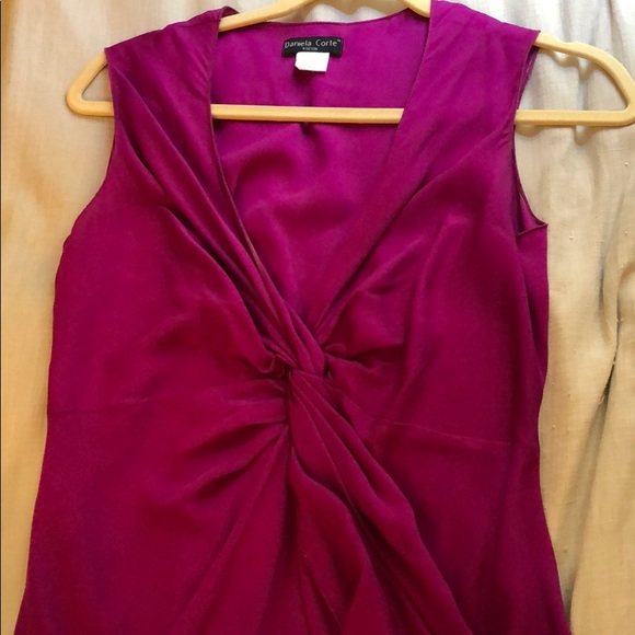 Daniela Corte dress. Magenta - Picture 4 of 4